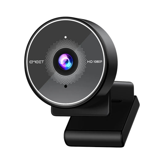 1080P Webcam with Noise-Canceling Mic